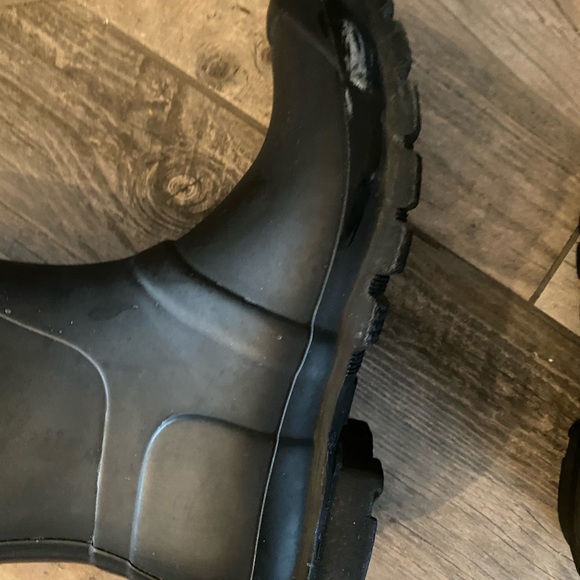 Hunter original tall black waterproof rain boots - Picture 6 of 7